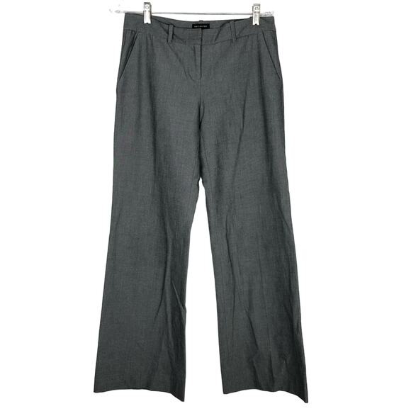The Limited Cassidy Fit Classic Flare Gray Pants Size 4 Trouser Career Office - Picture 2 of 7